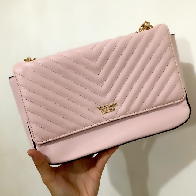 Victoria's Secret Pink Sling Bag, Luxury, Bags & Wallets on Carousell