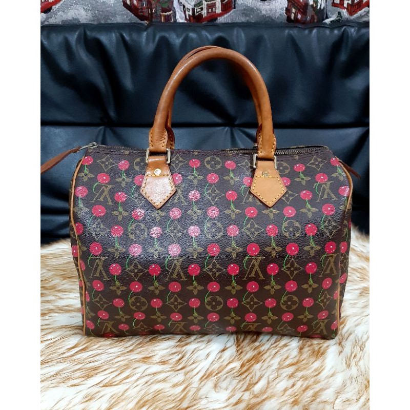 ❌❌SOLD OUT❌❌Louis Vuitton Speedy 30 Cherry HandBag(LIMITED EDITION)