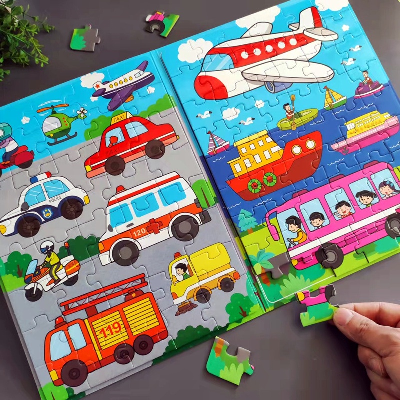 Children's motor vehicle puzzle 36 years old advanced Puzzle