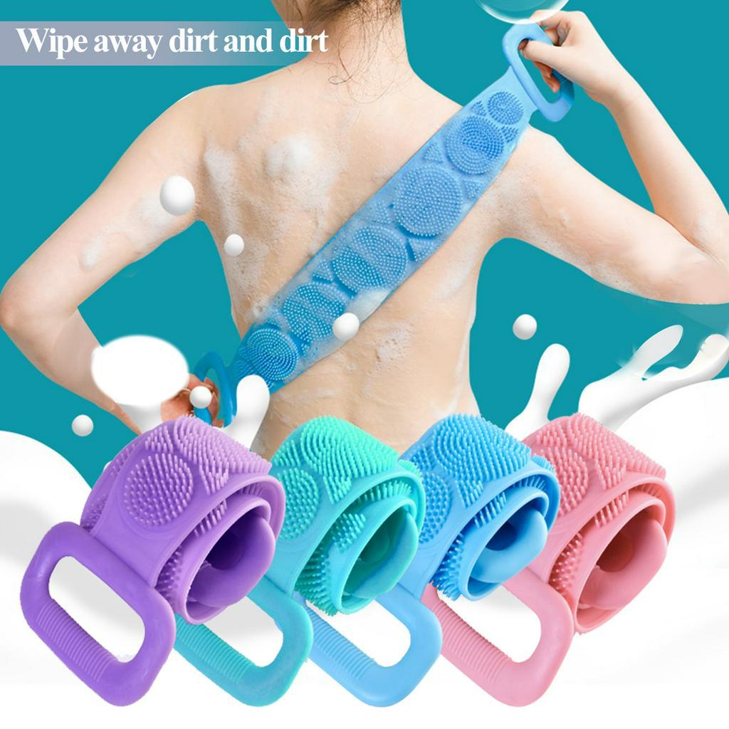 Silicone Bath Body Brush Soft body Rub brush Body Exfoliating Massage For  Shower Body | Shopee Philippines