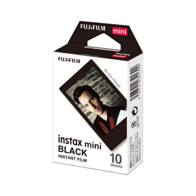 Fujifilm Instax Mini Refill Paper Black motif for Insta 7, 8, 9, 10, 11 ...