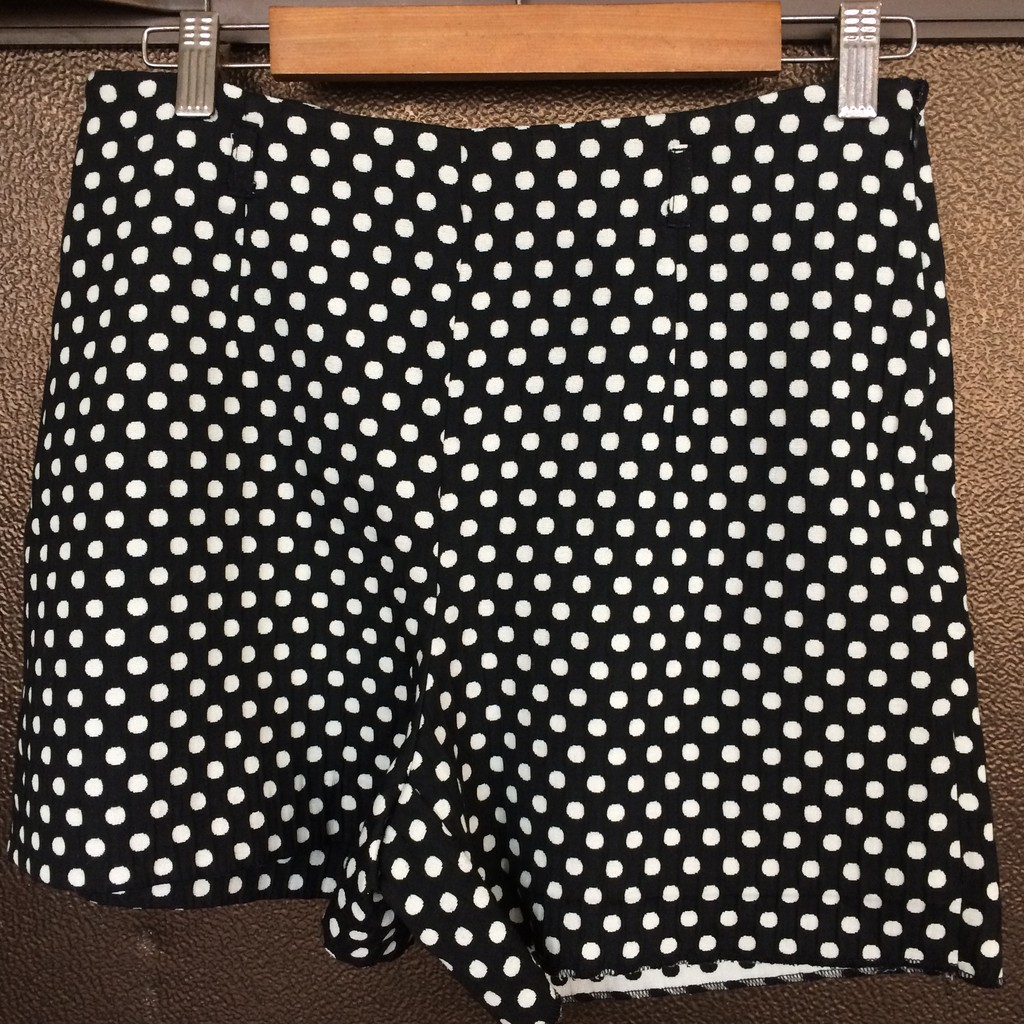 Zara polka dot sales shorts