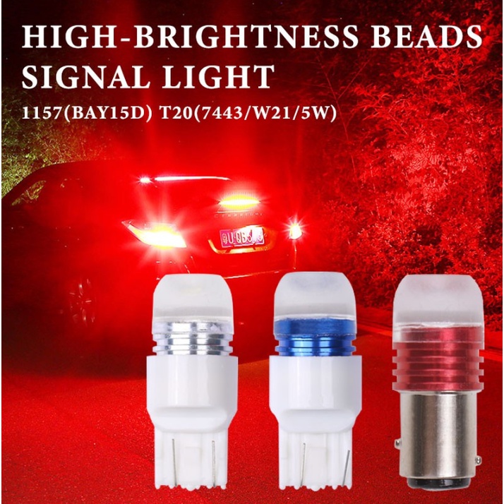 T20 LED Car Brake Light 1157 T20 7443 W21 BAY15D P21/5WLED Car Signal ...