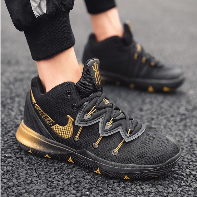 Gold and hotsell black kyrie 5