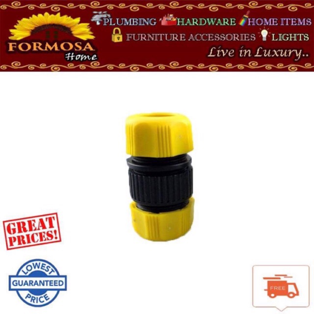 Y-1201 PVC Hose Coupling Set (yellow) | Shopee Philippines