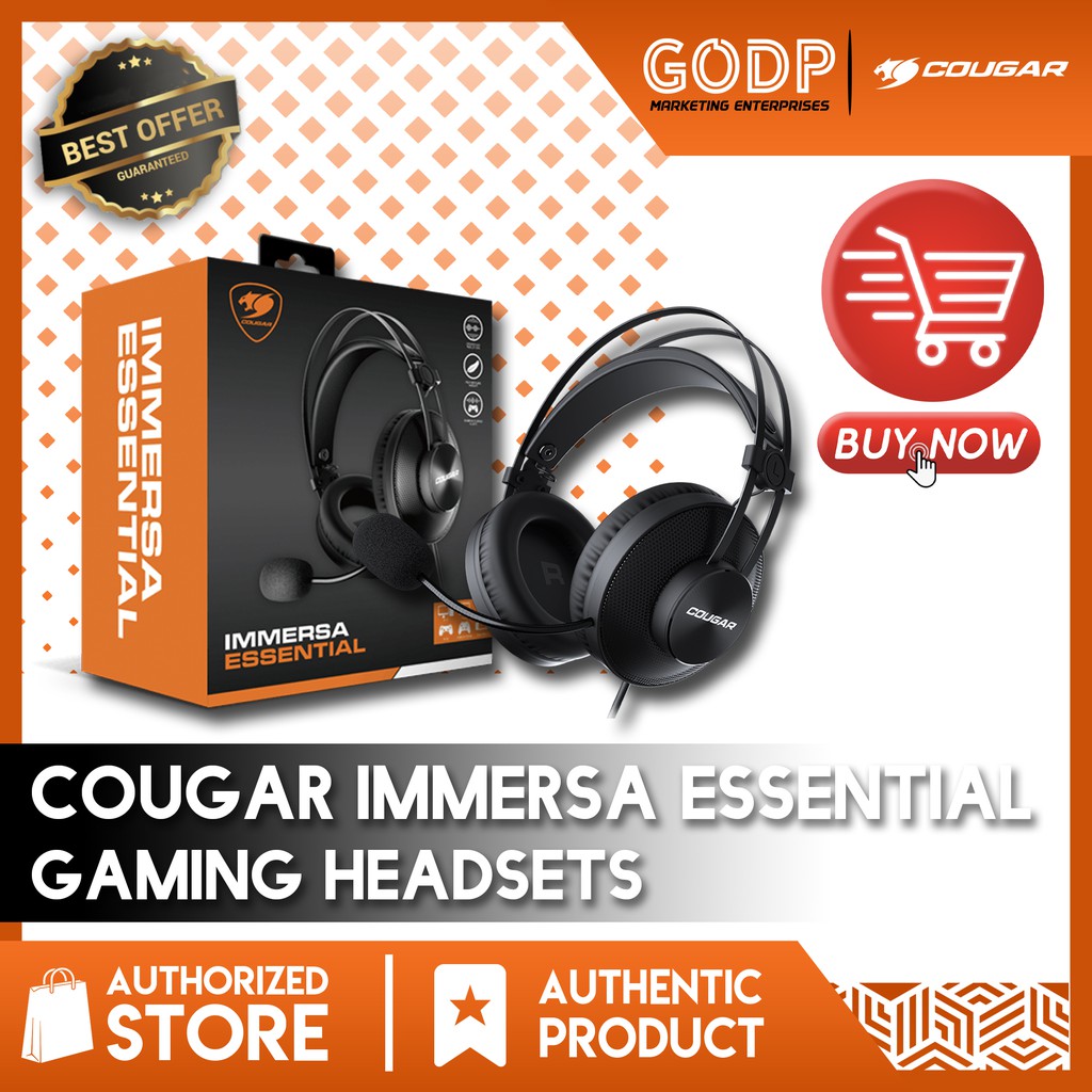 Cougar immersa essential online gaming headset