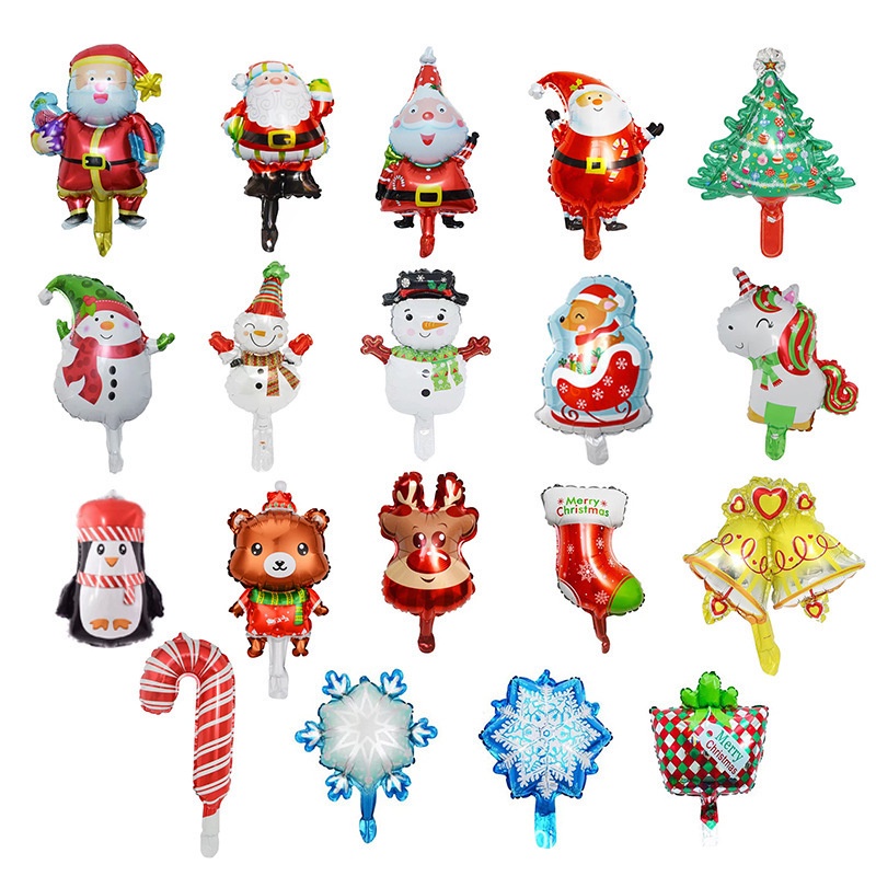 Whaline Christmas Treat Bags 180-Piece Set - Goody Bags With Toppers & Bows