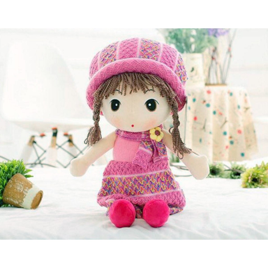 [Inventory Liquidation] Cloth doll for children 45cm (pink) | Shopee ...