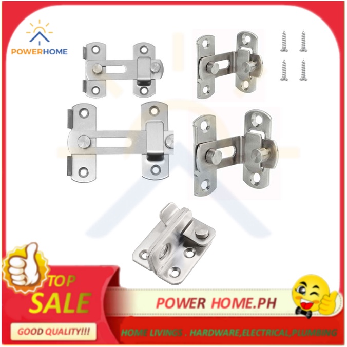 Doors Sliding Door Lock Latch Hasp Washroom Windows Right Angle Buckle Bolt