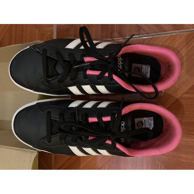 adidas neo trainers pink