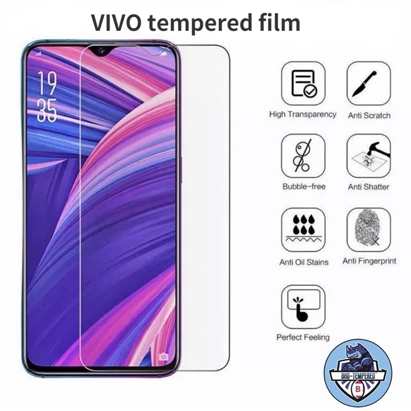 Vivo Tempered Glass Y11 Y12 Y15 Y17 Y3 Y3s Y91 Y93 Y95 Y91i Y91c Y1s Y93s Y90 Mobile Phone 4141