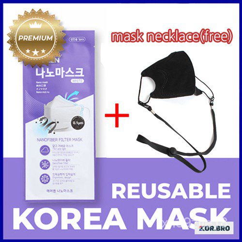 10 Pcs / AirQueen Nano-Mask / Made In Korea / Korean Mask / Individual ...