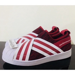 Superstar slip shop on wine red