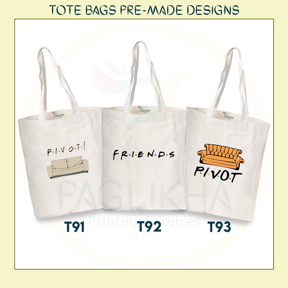 Print design on tote bag hot sale