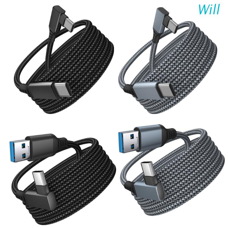Will Type- C Link USB- C Steam VR Data Cable 5m/16ft Transfer Link ...