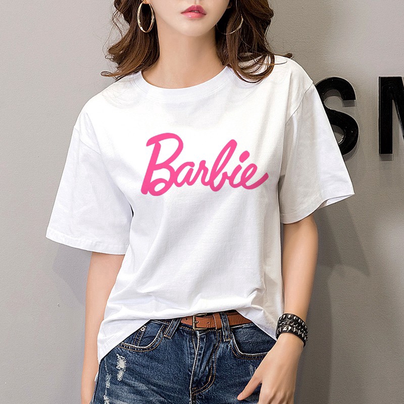 Barbie Shirt, Barbie Outfit, Barbie Logo T shirt, Barbie Women T Shirt