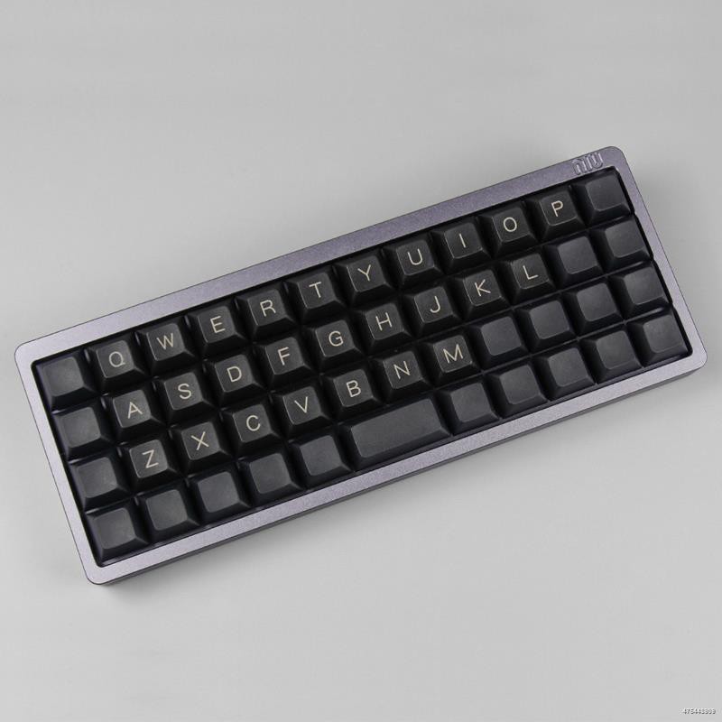 key cap KBDfans NIU mini40 keycap DSA 40 letter area keycap white black laser engraving keycap