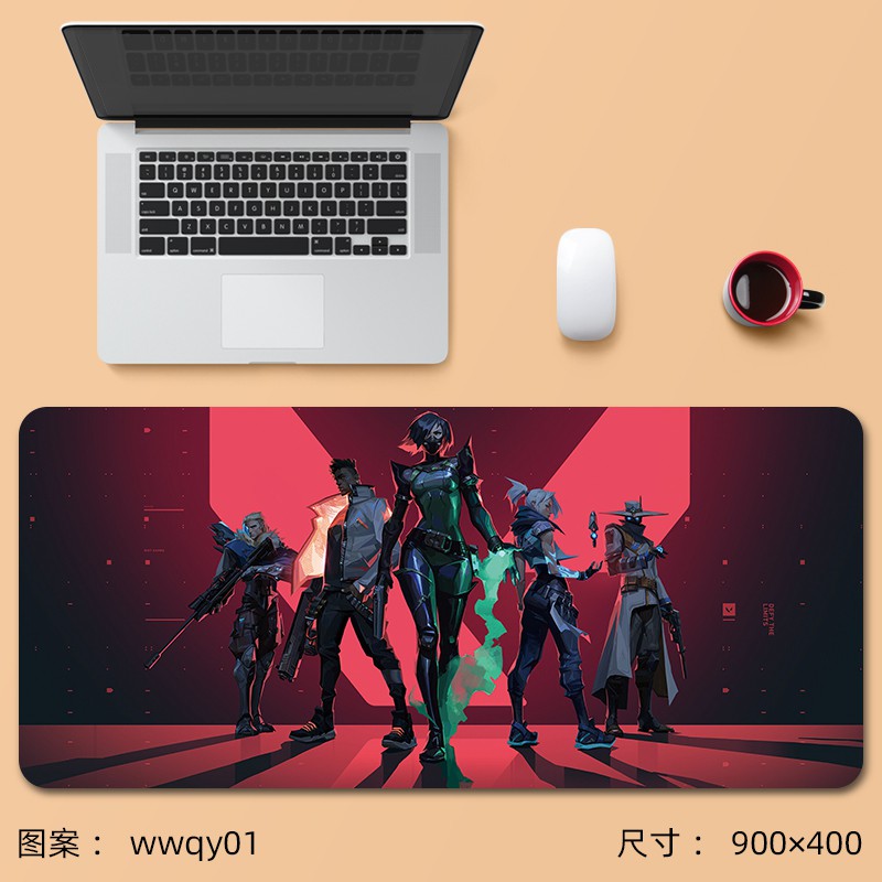 New Valorant fearless contract peripheral mouse pad fist riot game FPS ...