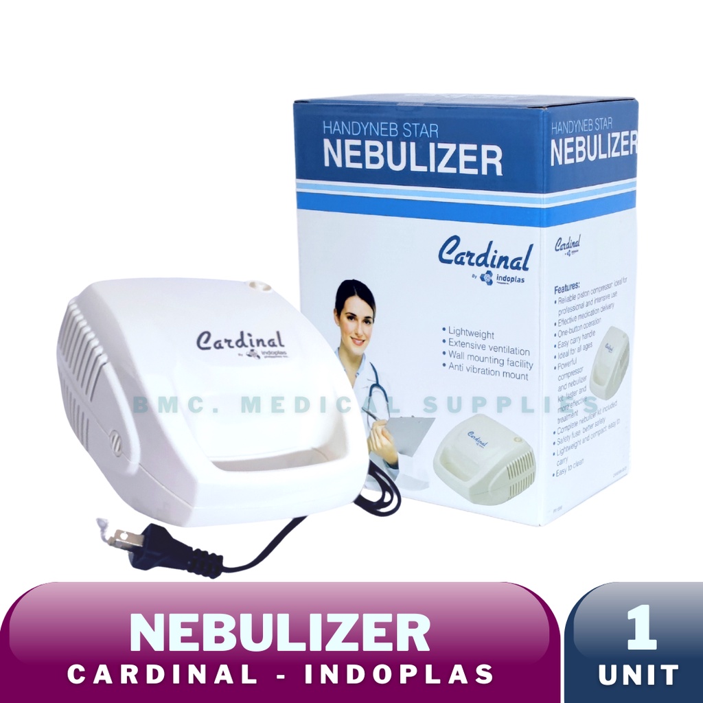 Nebulizer - Cardinal (Indoplas) - (Complete Set | Heavy Duty) | Shopee ...