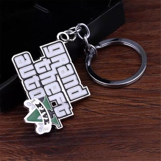 DYRUIDOJ Game GTA V Keychains Special PS4 Xbox PC Game Birthday Gift ...