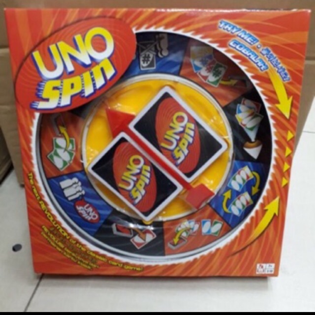 Jogo Com Cartas Uno Spin - K2784 - Mattel - Real Brinquedos