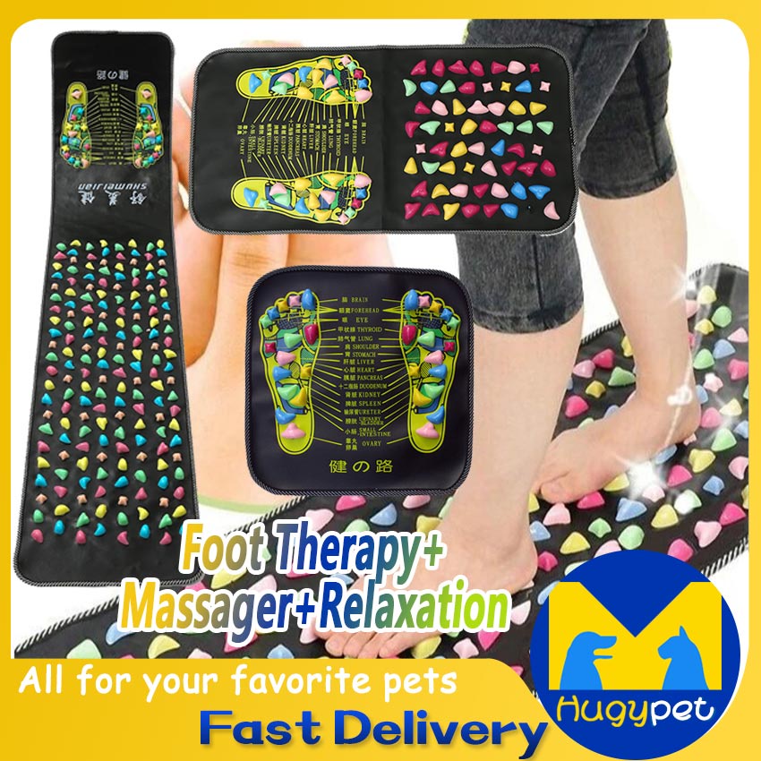 Foot Therapy Mat 35/70/140CM Chinese Foot Leg Acupressure Pad Foot ...