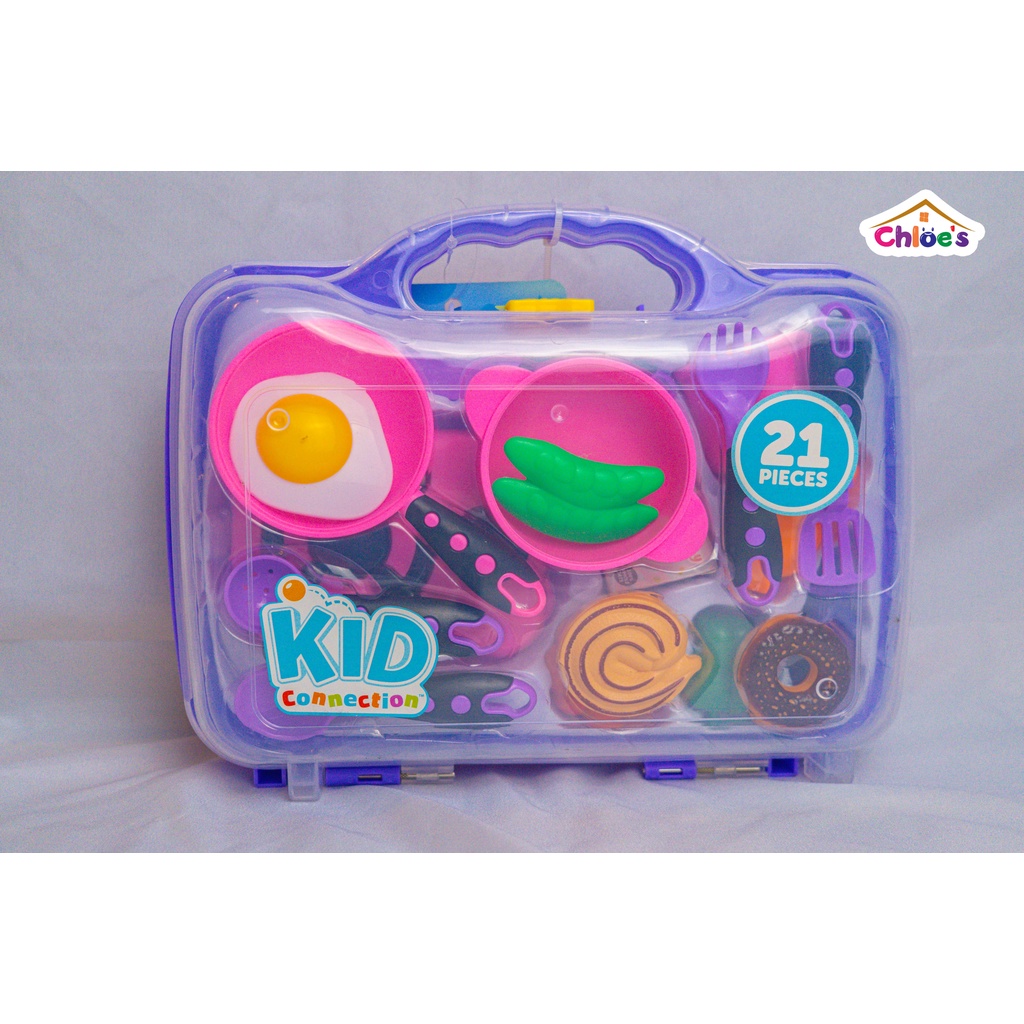 Kid Connection Kitchen Play Set, 21 Pieces Shopee Philippines