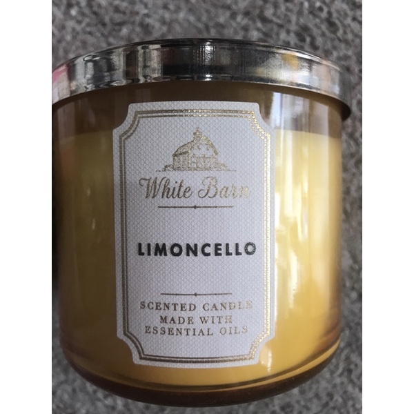 WHITE BARN LIMONCELLO SCENTED CANDLE Shopee Philippines