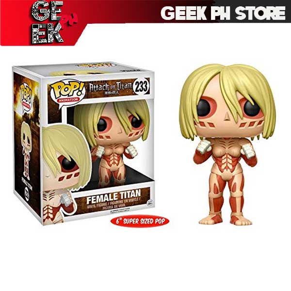 Funko Pop Animation Attack on Titan Female Titan 6-Inch sold by Geek PH ...