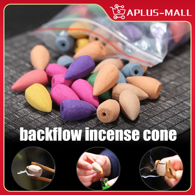 280pcs/bag Backflow Incense Cones Natural Scents Cones For Backflow ...