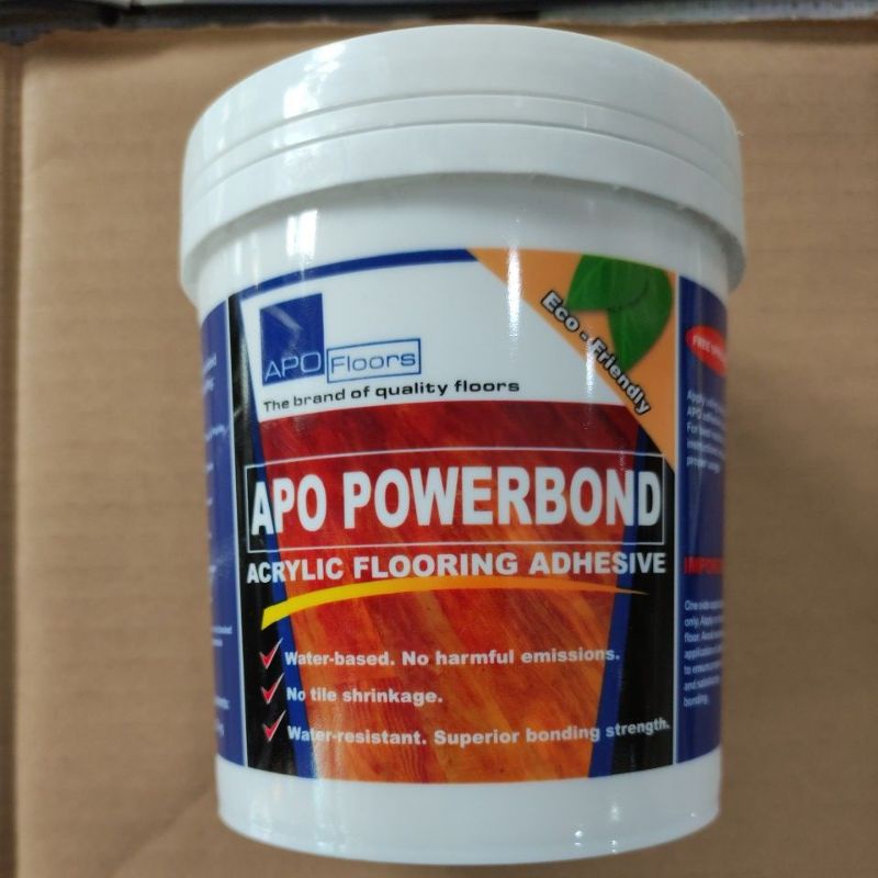 apo powerbond acrylic flooring adhesive 1.25kg Shopee Philippines
