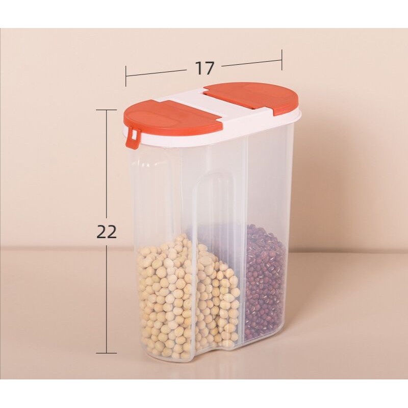 Food keeper 2in1 Where To Store Rice, Save Cereals, Save Grains ...
