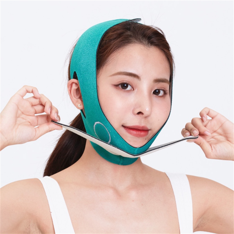 Face-lifting small v-face bandage ladies facial nasolabial fold ...