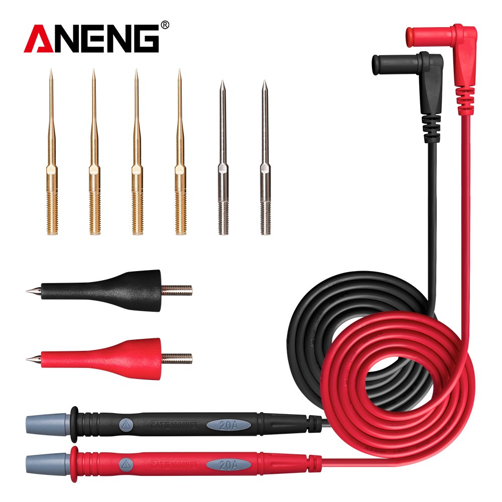 Aneng Pt1010 1000V 20A Multimeter Needle Point Probe Test Leads Pin Tip