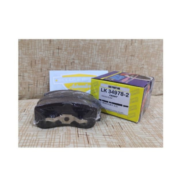 Lkc Brake pads for Toyota wigo Shopee Philippines