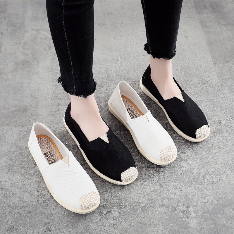 Wholesale NEW KOREAN RUBBER shoes Korean style slip on espadrilles #J3 ...