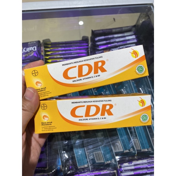 CDR VITAMIN CALCIUM VITAMIN C,D, B6 CONTENTS 10 & 15 tablet | Shopee ...