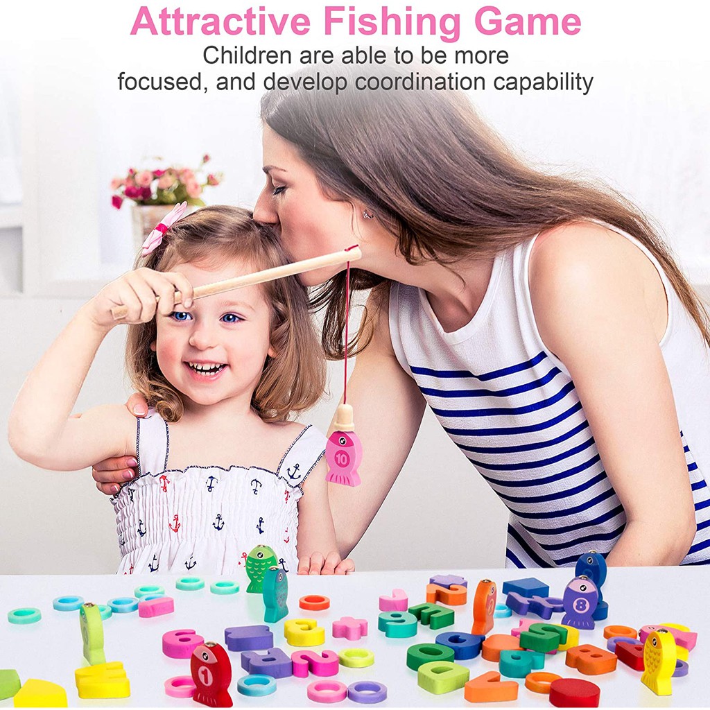 Montessori Educational Toys Wooden Puzzles Board Early Learning Toys 3D ...
