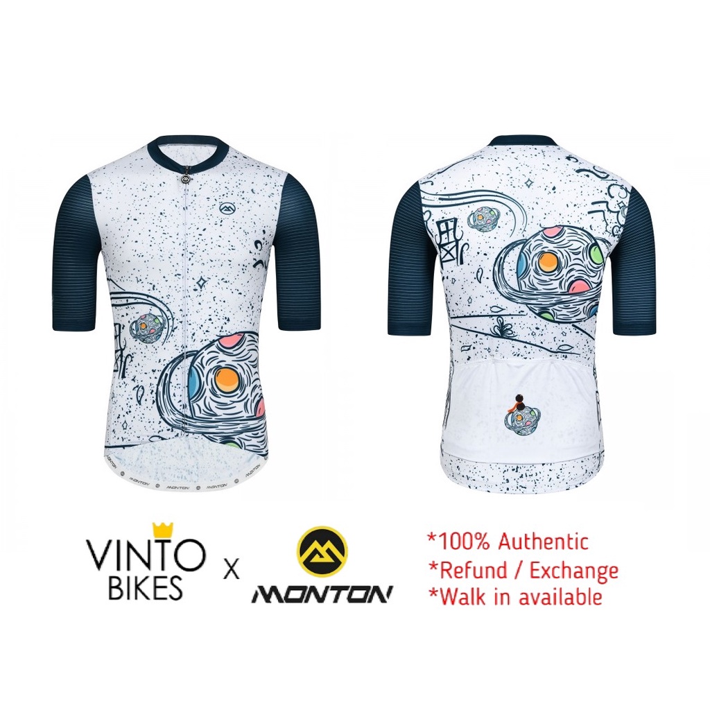 MONTON MENS SHORT SLEEVE CYCLING JERSEY LIFESTYLE LITTLEPRINCE Shopee