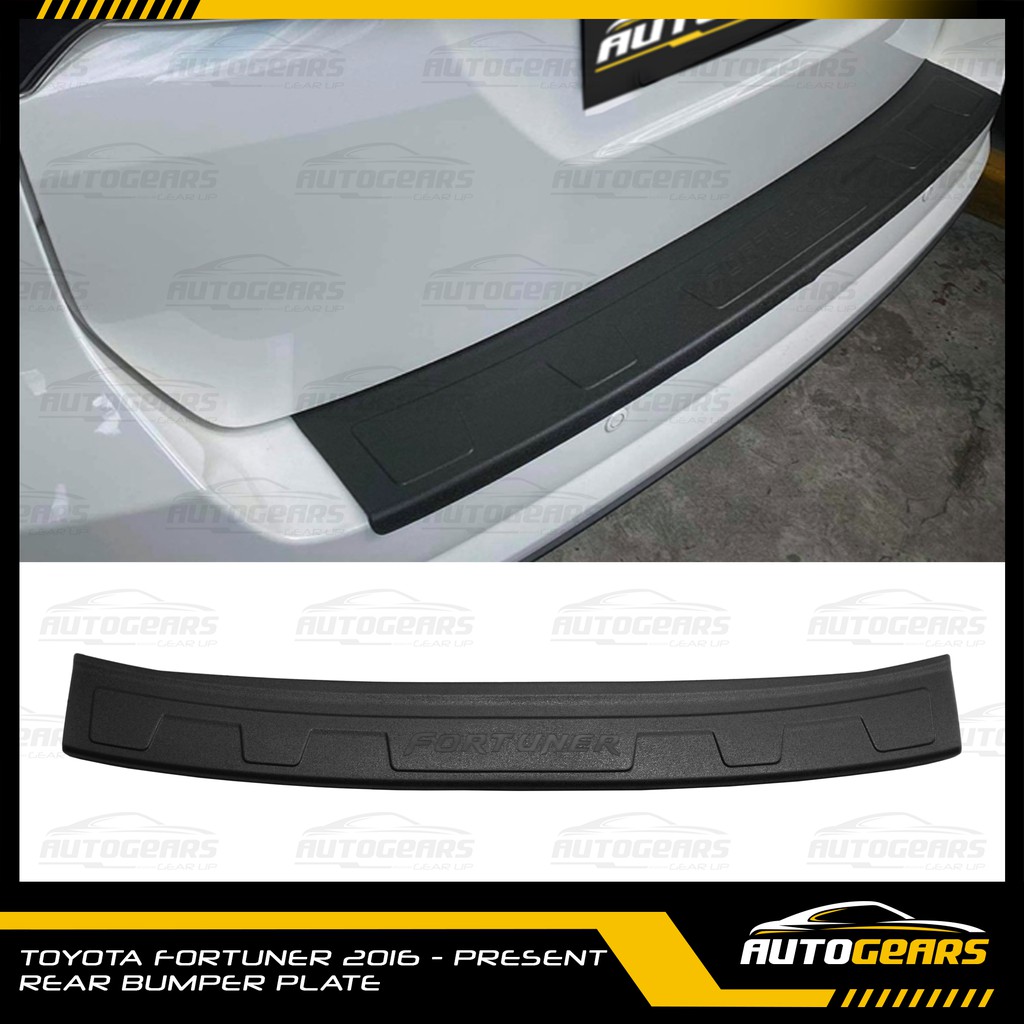 Toyota Fortuner (2016 - 2025) Rear Bumper Plate V4 | Shopee Philippines