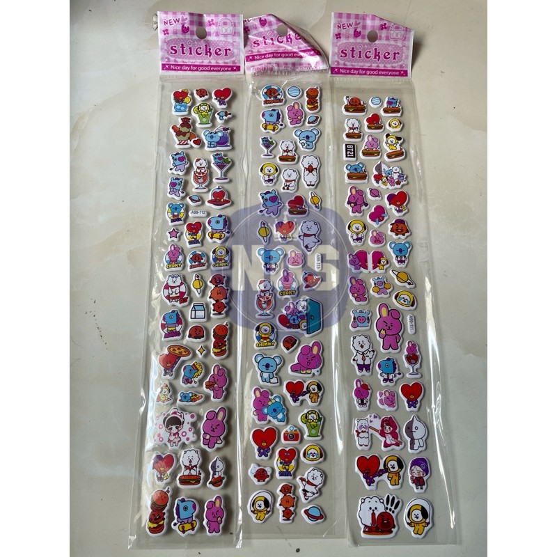 Character long sticker | Shopee Philippines
