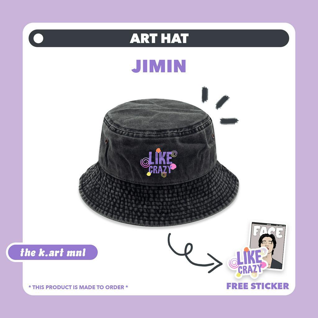 JIMIN FACE Ver. BUCKET HAT Shopee Philippines