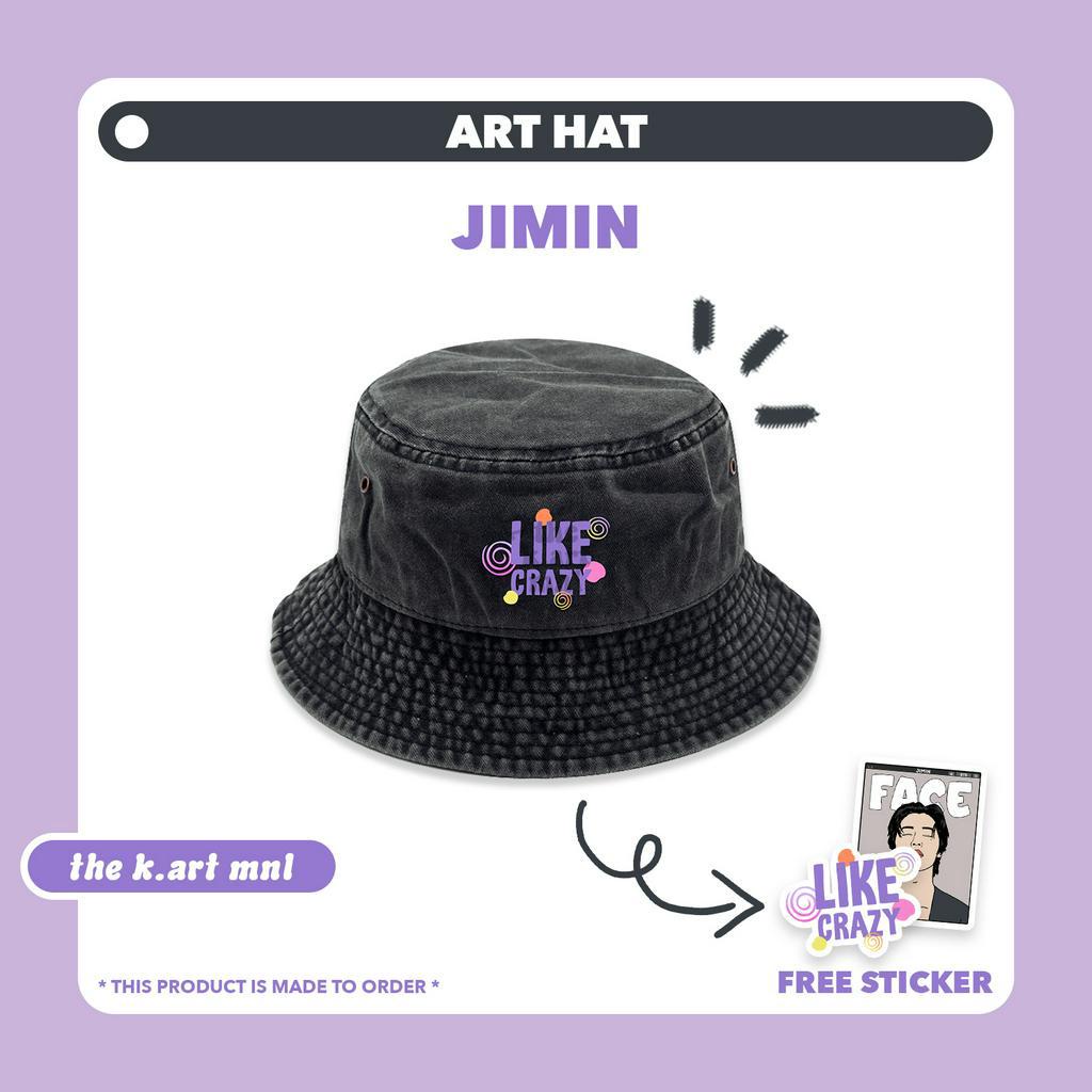 JIMIN FACE Ver. - BUCKET HAT | Shopee Philippines