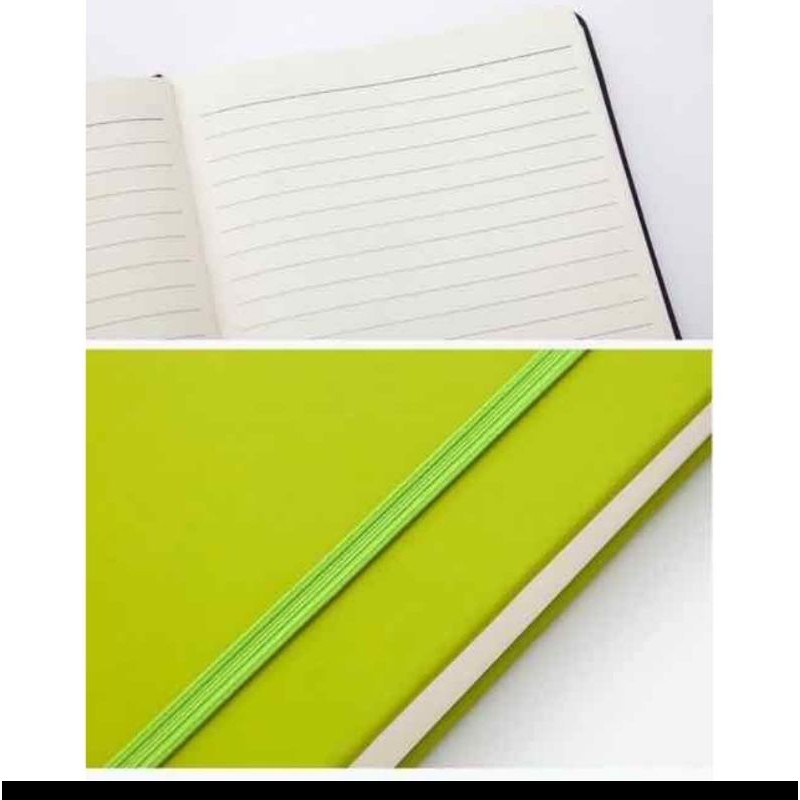 A5 size big notebook with rubber diary strap moleskin rubber notebook ...