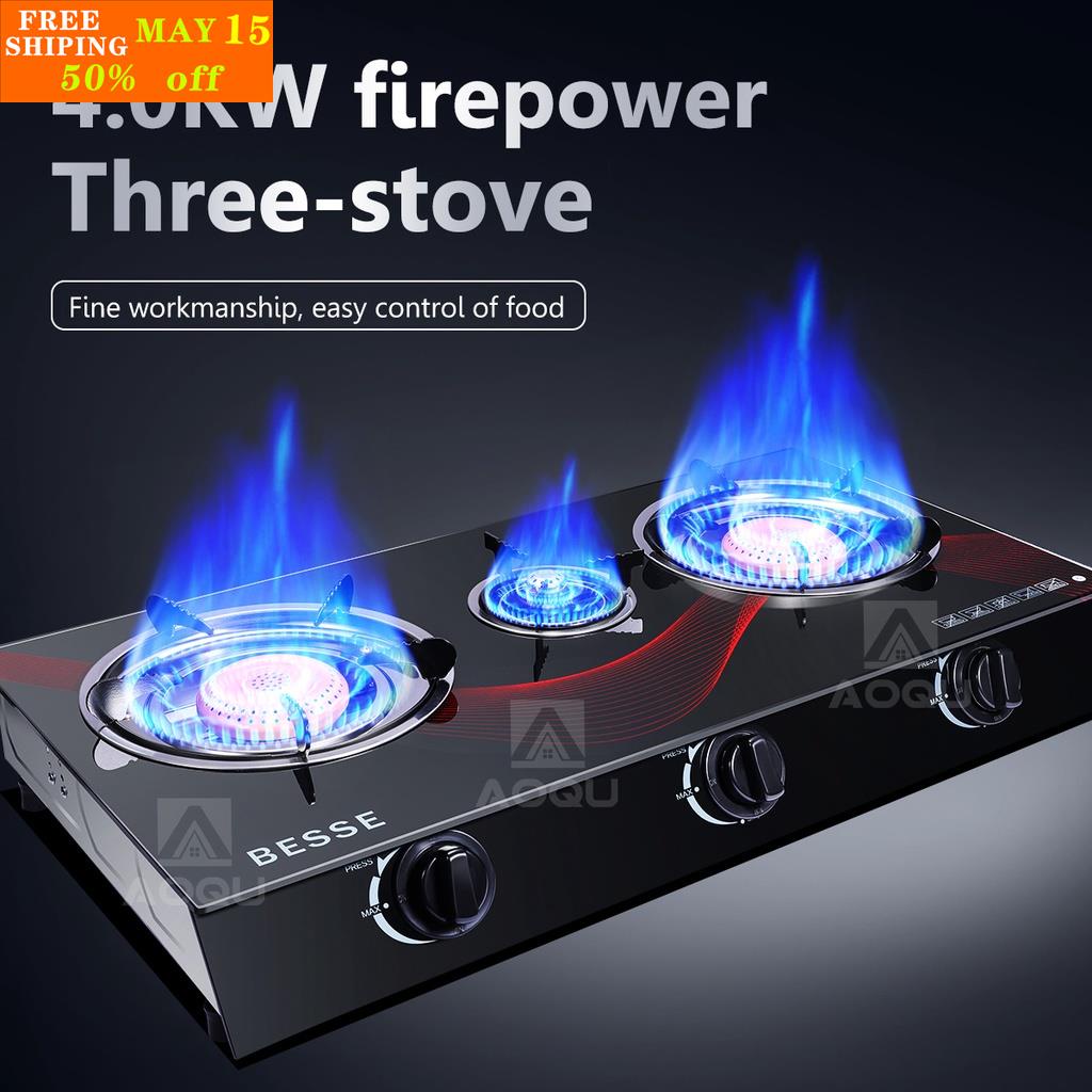 AUTHORIZATION Gas stove three stove gas stove household embedded