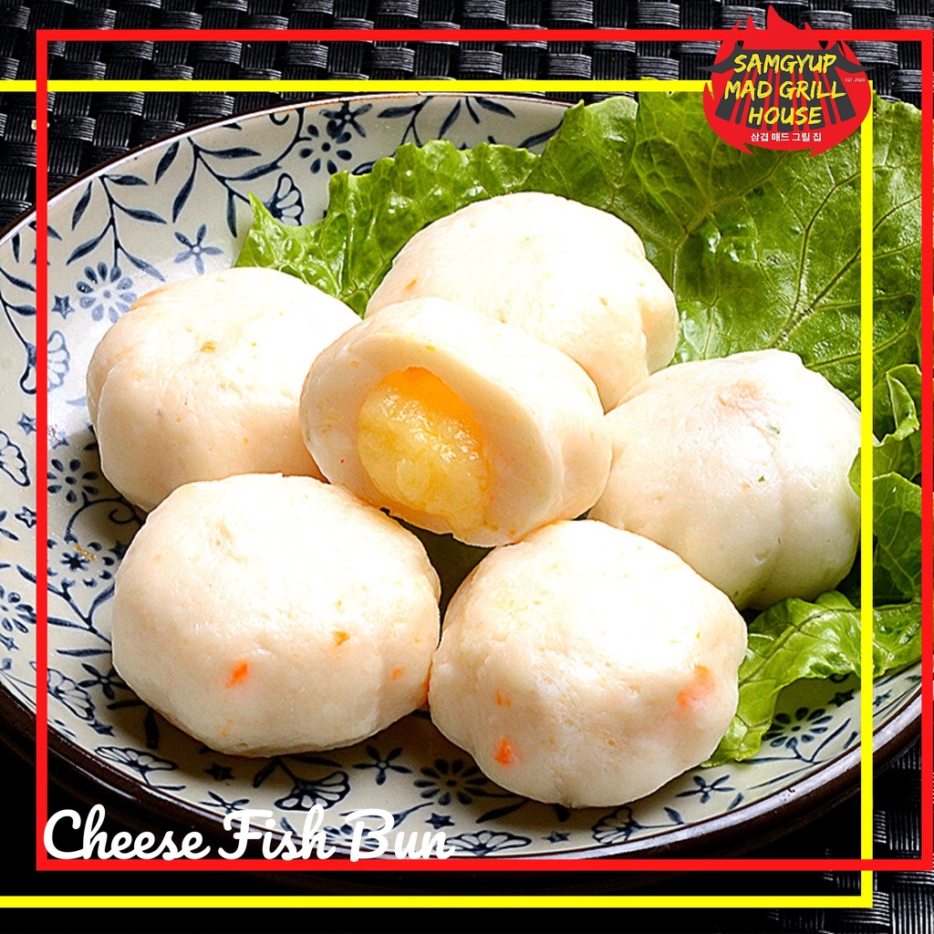 Cheese Fish Bun 500g Hotpot balls & buns Shabushabu balls Shabu shabu