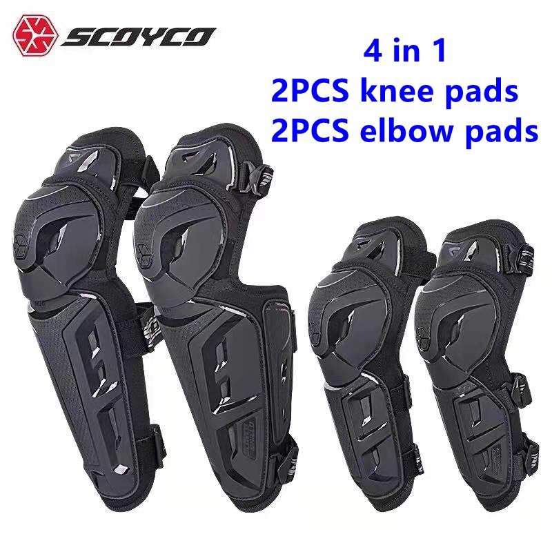 Motorcycle knee and elbow pad set Motor pad Shopee Philippines