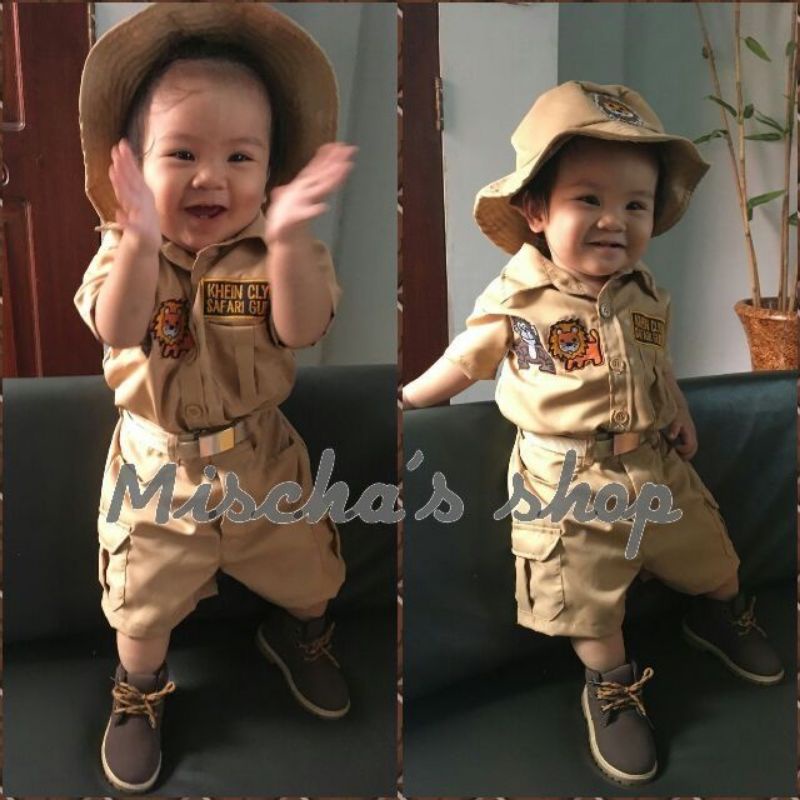 Baby safari clearance outfit