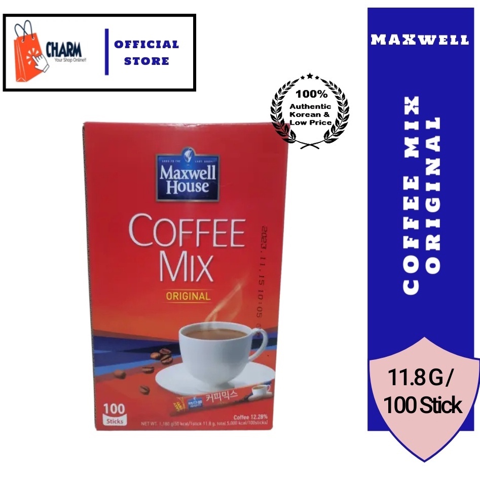 MAXWELL HOUSE COFFEE MIX ORIGINAL (100 STICKS) Shopee Philippines
