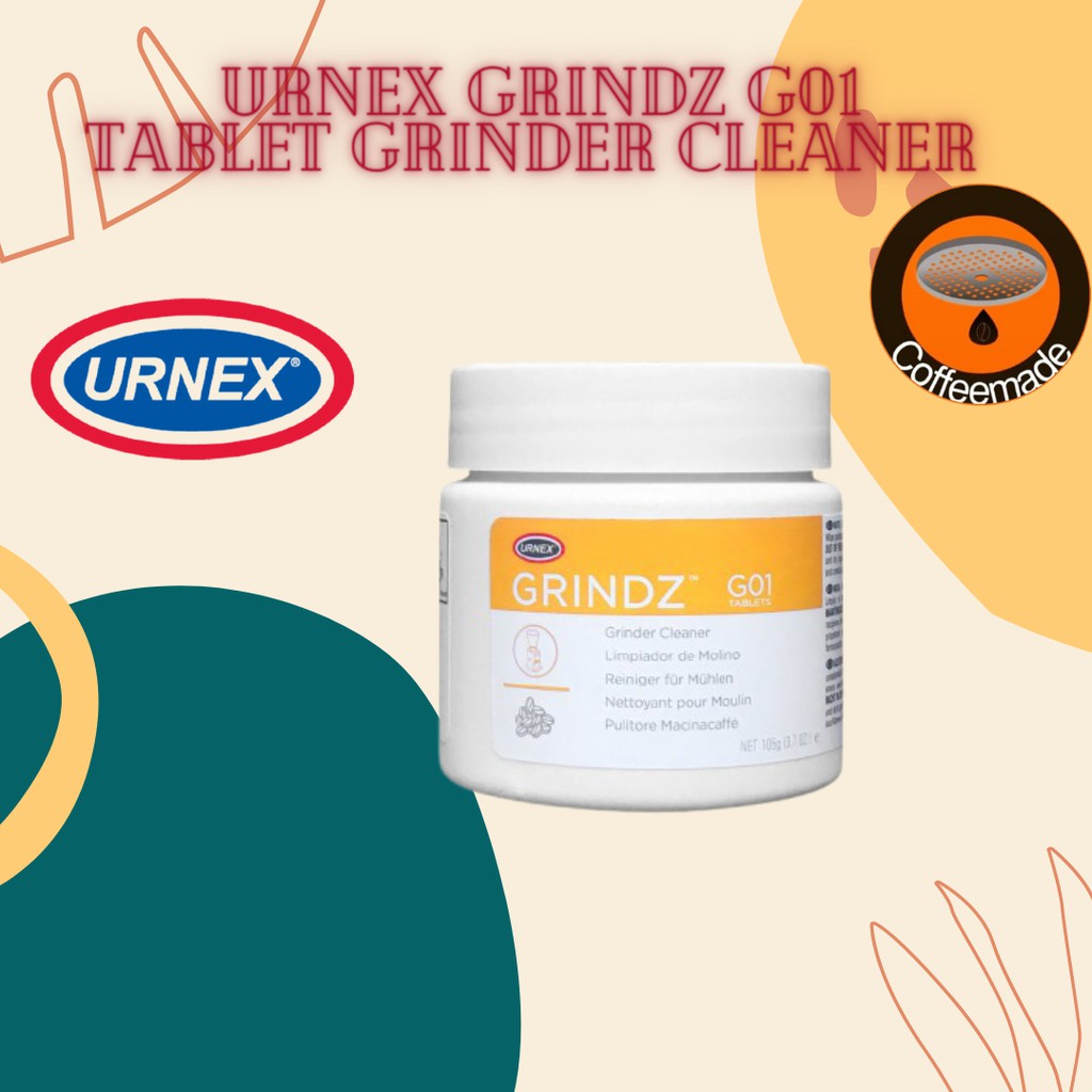 Grinder Coffee Cleaner, Cleaning Tablet Urnex Grindz G01 Shopee